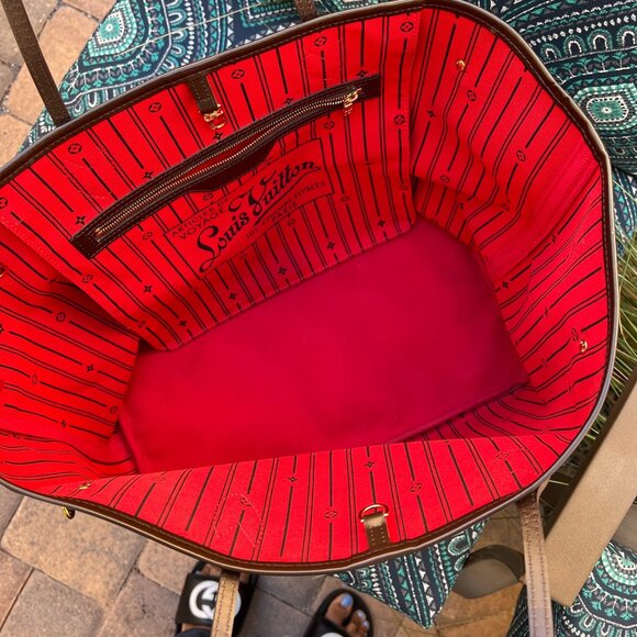 Authentic Louis Vuitton Neverfull GM Damier Ebene Tote - Proof of Purchase Incl. - Picture 8 of 11